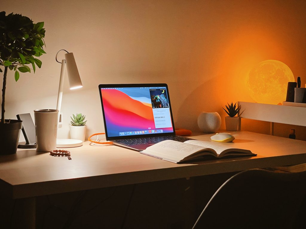 MacBook Air On Desk