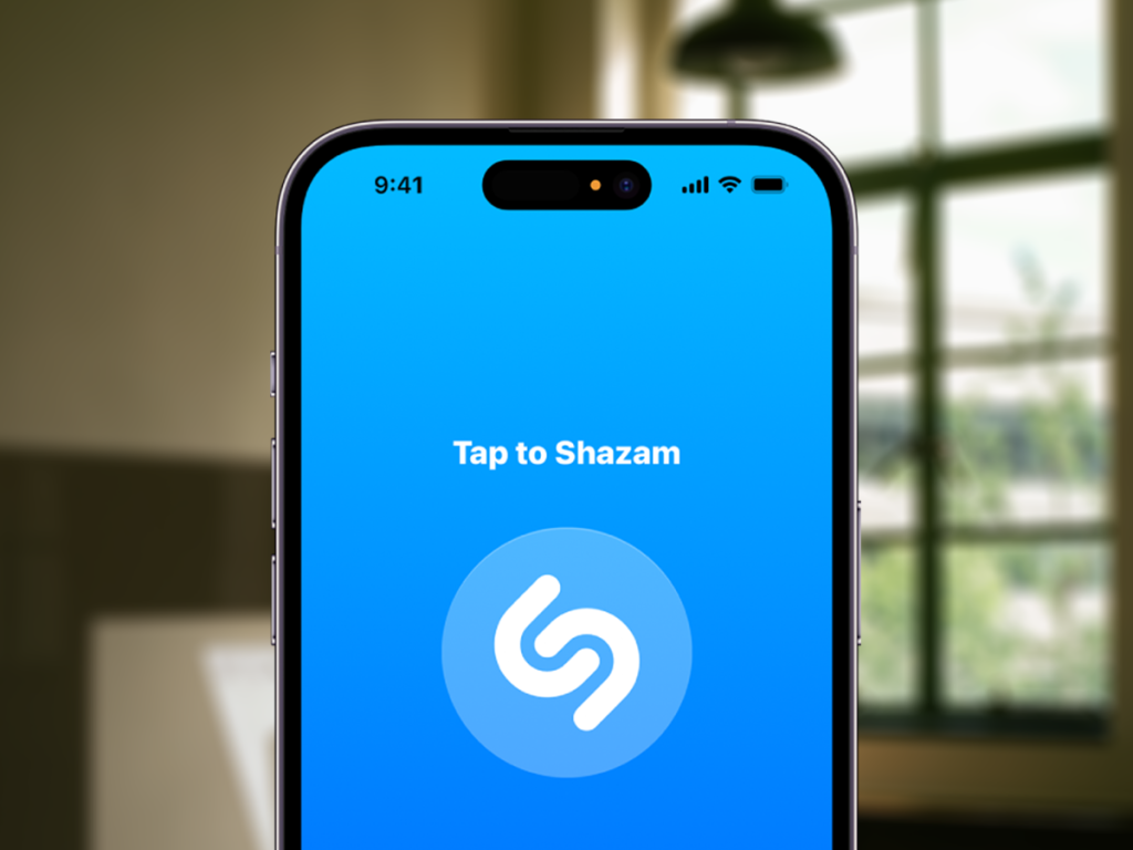 Tap To Shazam Music On iPhone